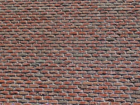 Red brick wall Stock Photos