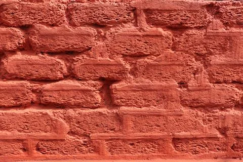Red brick wall Stock Photos