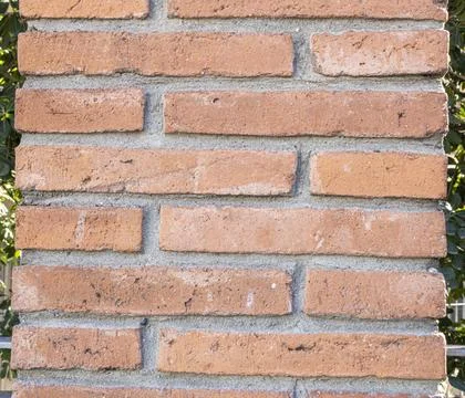 Red brick wall Stock-Fotos