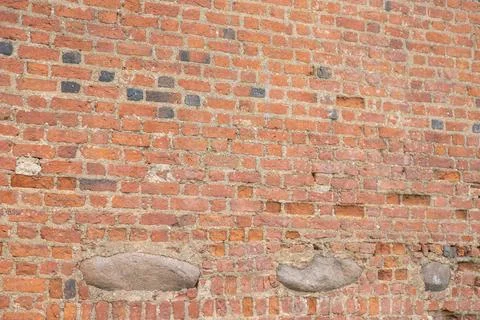 Red brick wall Stock Photos