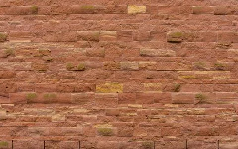 Red brick wall Stock Photos