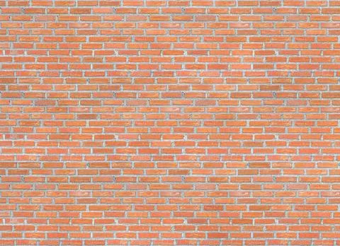 Red Brick Wall Seamless Pattern Texture Background. Stock-Fotos