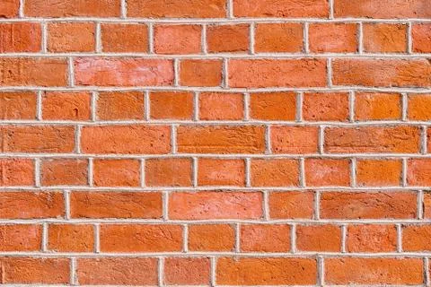 Red brick wall texture and background Stock-Fotos