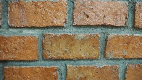 Red brick Wall texture back ground FROM warehouse. Stock Photos