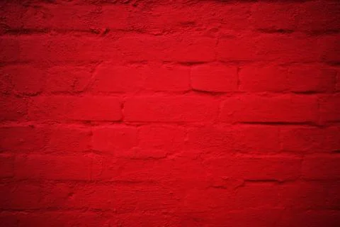 Red brick wall texture backdrop Foto stock