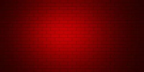 Red brick wall texture background Illustrazione stock