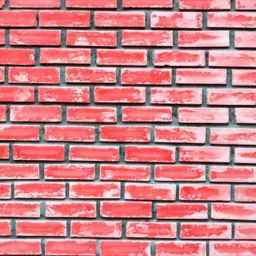 Red brick wall texture background Stock Photos