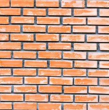 Red brick wall texture background Stock Photos