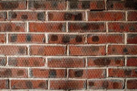 Red brick wall texture background Stock Photos