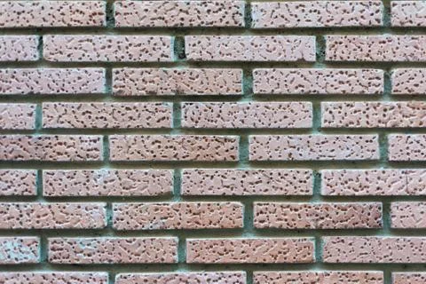 Red brick wall texture background Fotos de archivo