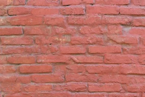 Red brick wall texture background Stock Photos