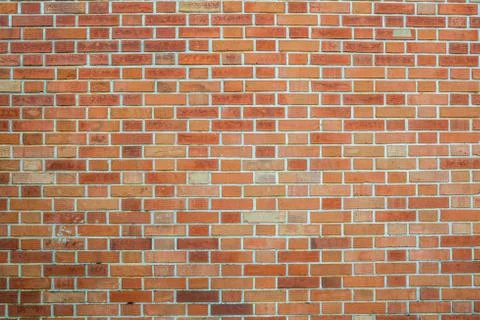 Red brick wall texture background Stock Photos
