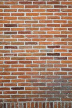 Red brick wall texture background Stock Photos