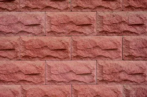 Red brick wall texture background. Stock Photos