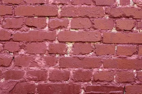 Red brick wall texture background Stock Photos