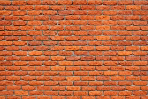 Red Brick Wall Texture Background. Stock Photos