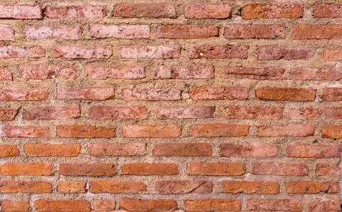 Red brick wall texture background Stock Photos