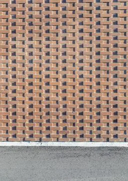 Red brick wall texture background Stock Photos