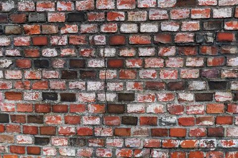 Red brick wall texture background Stock Photos