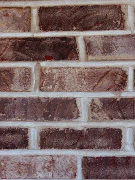 Red Brick Wall Texture Background Rustic Stone Masonry Pattern Industrial Urban Foto stock