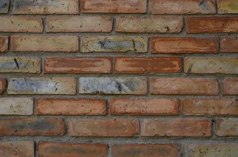 Red brick wall texture background seamless masonry surface Stock Photos
