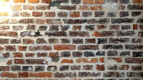 Red brick wall texture or brick wall background Stock Photos