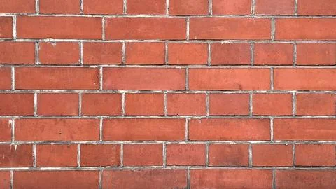 Red brick wall texture or brick wall background Stock Photos