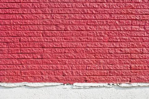 Red brick wall texture Stock Photos