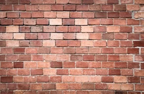 Red brick wall texture Stockfoto's