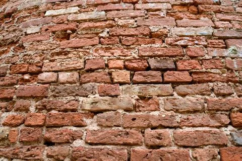 Red brick wall texture Stock Photos
