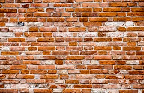 Red brick wall texture Stock Photos