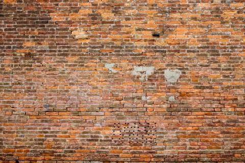 Red brick wall texture Stock Photos