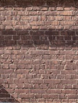 Red brick wall texture Foto stock