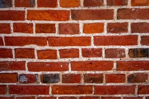 Red Brick Wall Texture Foto stock