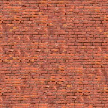 Red Brick Wall Texture. Foto stock