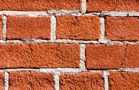 Red brick wall texture Stock Photos