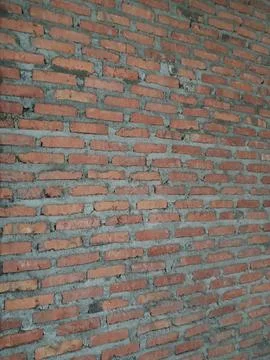 Red Brick Wall Texture 스톡 사진