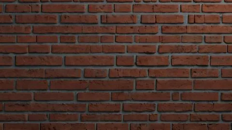 Red Brick Wall Texture Seamless Background Stock Photos