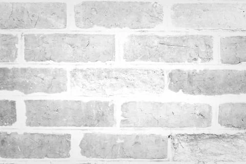 Red Brick wall texture White color Stock-Fotos