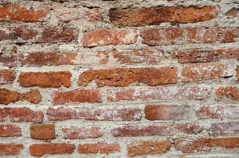 Red brick wall for web background. Stock Photos