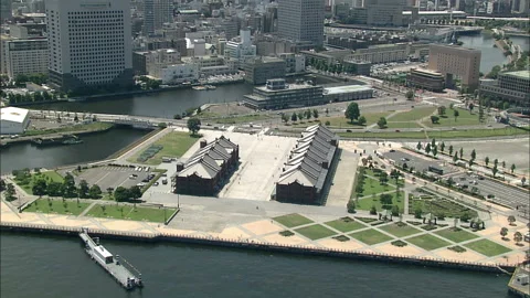 Red Brick Warehouse Stock Footage 327529465