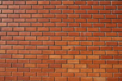 Red bricked wall 写真素材