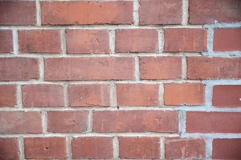 Red bricks pattern wall Stock Photos