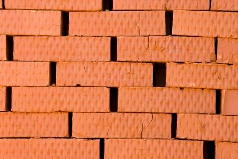 Red bricks Stock Photos