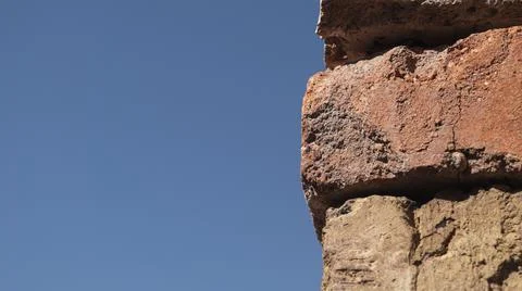 Red bricks. a stack of bricks. red brick wall Stock Photos