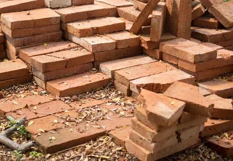 Red bricks Stack of red bricks Copyright: xZoonar.com/RuslanxNassyrovx 117... Stock Photos