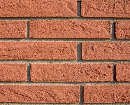 Red bricks wall pattern. Foto stock
