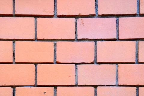 Red bricks wall Stock Photos