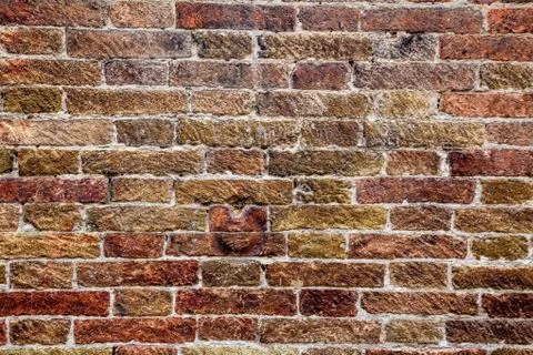 Red bricks wall Stock-Fotos