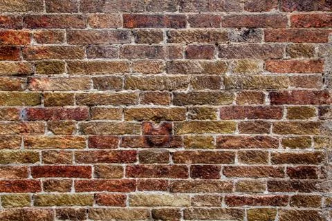 Red bricks wall Stock Photos